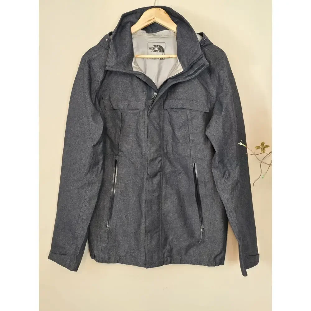 The North Face Jacket Kassler Field TNF Urban Charcoal Grey Hooded $249 Mens Med